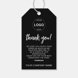Zakelijke Logo Hang Label Prijs Swing Care Details Cadeaulabel