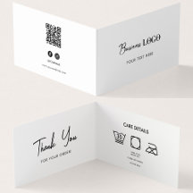 Zakelijke Logo Hang Label Swing Care Details Gevou