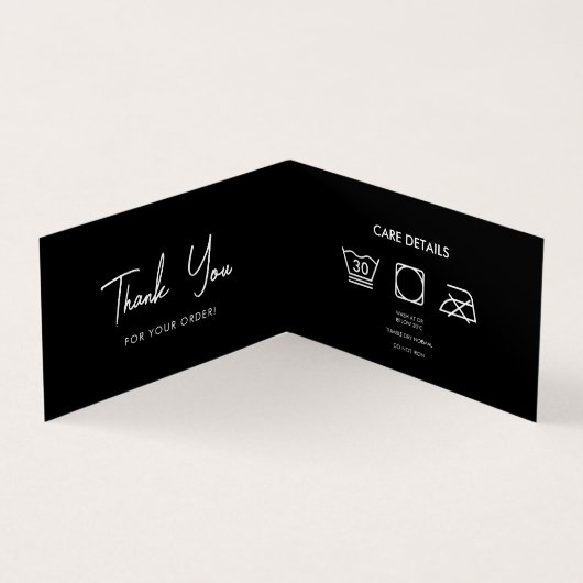 Zakelijke Logo Hang Label Swing Care Details Gevou Visitekaartje (Binnen)