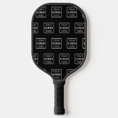 Zakelijke Logo hier Elegant Pickleball Paddle (Voorkant)
