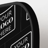 Zakelijke Logo hier Elegant Pickleball Paddle (Links Detail)