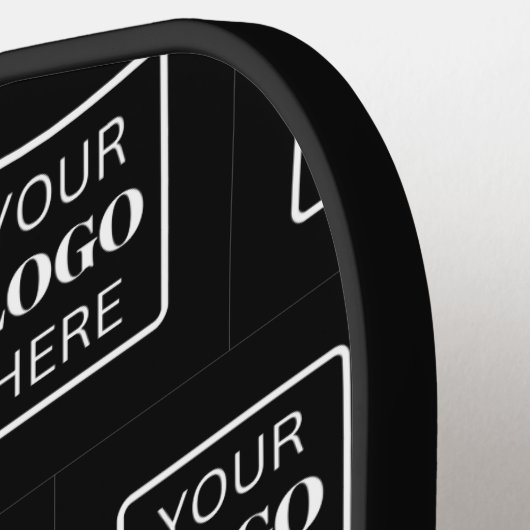 Zakelijke Logo hier Elegant Pickleball Paddle (Links Detail)