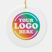 zakelijke Logo Keramisch Ornament (Achterkant)