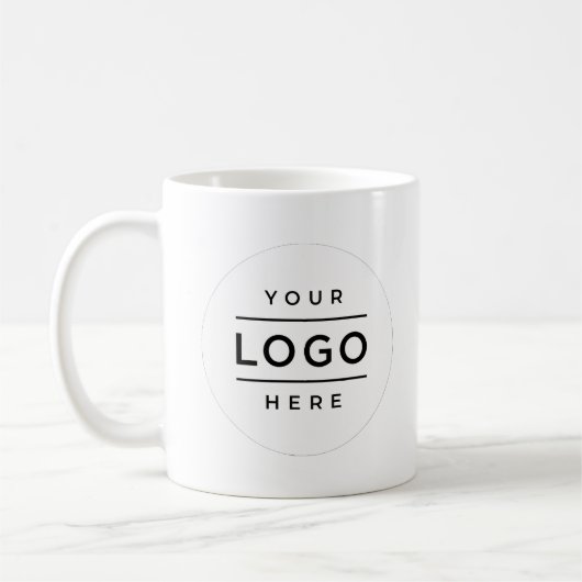 Zakelijke logo koffiemok (Links)