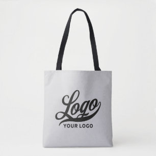 Zakelijke logo Lichtgrijs Bedrijfsmerk Custom Tote Bag