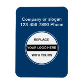 Zakelijke Logo magneten (Verticaal)