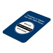 Zakelijke Logo magneten (Linkerzijde)