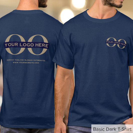Zakelijke Logo Mannen T-shirt