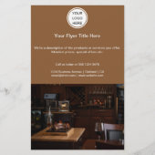 Zakelijke Logo Marketing Restaurant Catering Flyer (Voorkant)