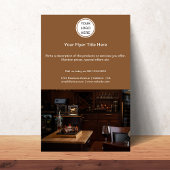 Zakelijke Logo Marketing Restaurant Catering Flyer