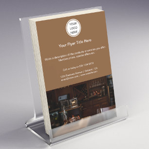 Zakelijke Logo Marketing Restaurant Catering Flyer
