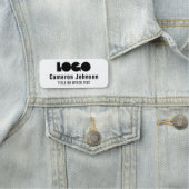 Zakelijke logo Medewerker Magnetische badge Naam t (In situ)