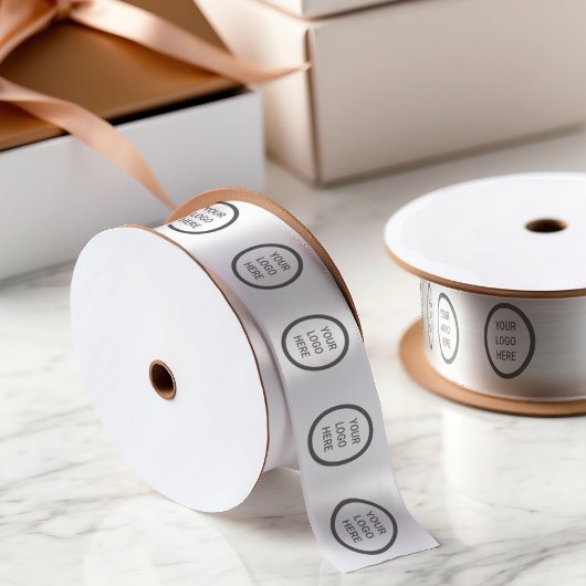 Zakelijke Logo-merken Decoration Gift Wrapping Satijnen Lint