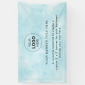 Zakelijke Logo met professionele 5' banner (Verticaal)