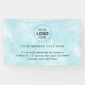 Zakelijke Logo met professionele 5' banner (Horizontaal)