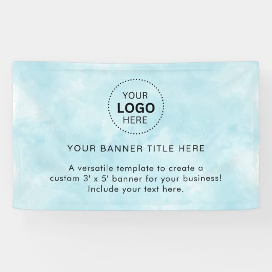 Zakelijke Logo met professionele 5' banner (Horizontaal)