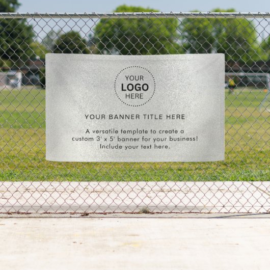 Zakelijke Logo met professionele 5' banner (Insitu)