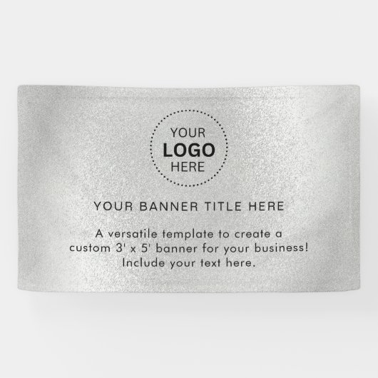 Zakelijke Logo met professionele 5' banner (Horizontaal)