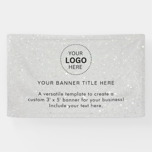 Zakelijke Logo met professionele 5' banner (Horizontaal)