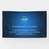 Zakelijke Logo met professionele 5' banner (Horizontaal)