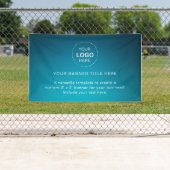 Zakelijke Logo met professionele 5' banner (Insitu)