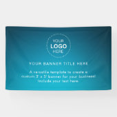 Zakelijke Logo met professionele 5' banner (Horizontaal)