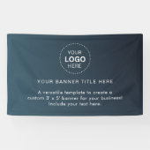 Zakelijke Logo met professionele 5' banner (Horizontaal)