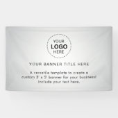 Zakelijke Logo met professionele 5' banner (Horizontaal)