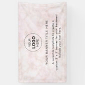 Zakelijke Logo met professionele 5' banner (Verticaal)