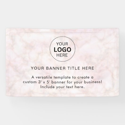 Zakelijke Logo met professionele 5' banner (Horizontaal)