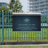 Zakelijke Logo met professionele 5' banner