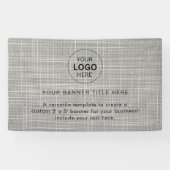 Zakelijke Logo met professionele 5' banner (Horizontaal)