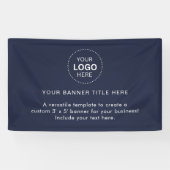 Zakelijke Logo met professionele 5' banner (Horizontaal)