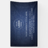 Zakelijke Logo met professionele 5' banner (Verticaal)