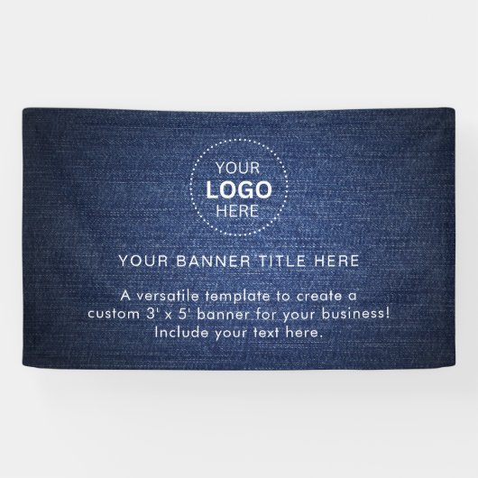 Zakelijke Logo met professionele 5' banner (Horizontaal)