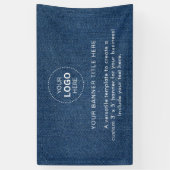 Zakelijke Logo met professionele 5' banner (Verticaal)