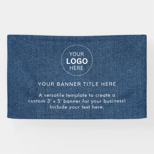 Zakelijke Logo met professionele 5' banner (Horizontaal)