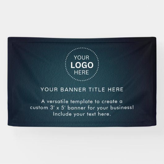 Zakelijke Logo met professionele 5' banner (Horizontaal)