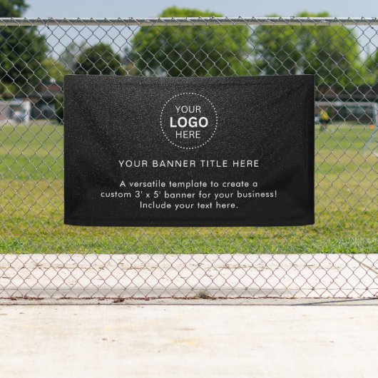 Zakelijke Logo met professionele 5' banner (Insitu)