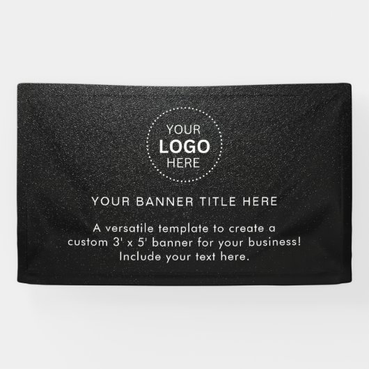 Zakelijke Logo met professionele 5' banner (Horizontaal)