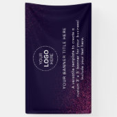 Zakelijke Logo met professionele 5' banner (Verticaal)