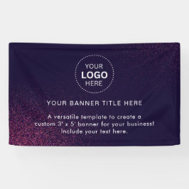 Zakelijke Logo met professionele 5' banner