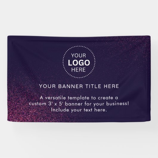 Zakelijke Logo met professionele 5' banner (Horizontaal)