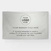 Zakelijke Logo met professionele 5' banner (Horizontaal)