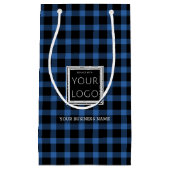 Zakelijke Logo met promotievlauw Klein Cadeauzakje (Voorkant)