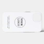 Zakelijke Logo - minimalistisch Case-Mate iPhone Case (Achterkant (horizontaal))