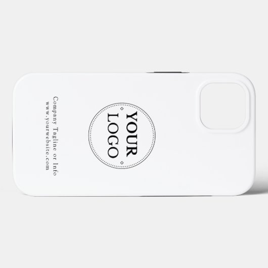 Zakelijke Logo - minimalistisch Case-Mate iPhone Case (Achterkant (horizontaal))