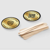 Zakelijke Logo | Minimalistisch eenvoudig schoon g Handwaaier (Niet-gemonteerd)