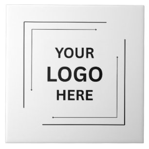 Zakelijke Logo   Minimalistische eenvoudige effen  Tegeltje