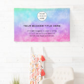 Zakelijke Logo Minimalistische moderne professione Spandoek (Insitu)